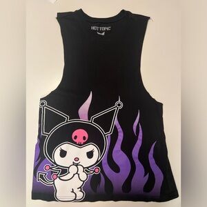 Kuromi Sanrio Hot Topic Tank Top Small
